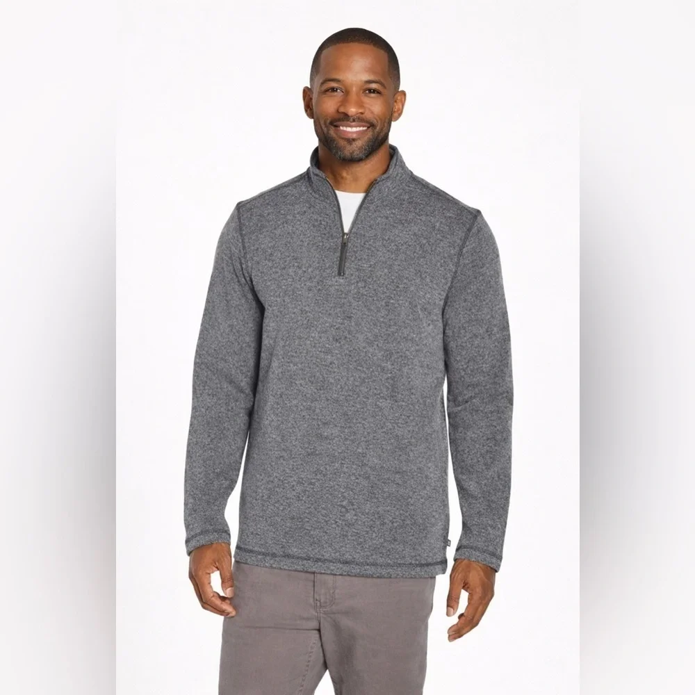 GAP Gray Zip Up Sweater for Men